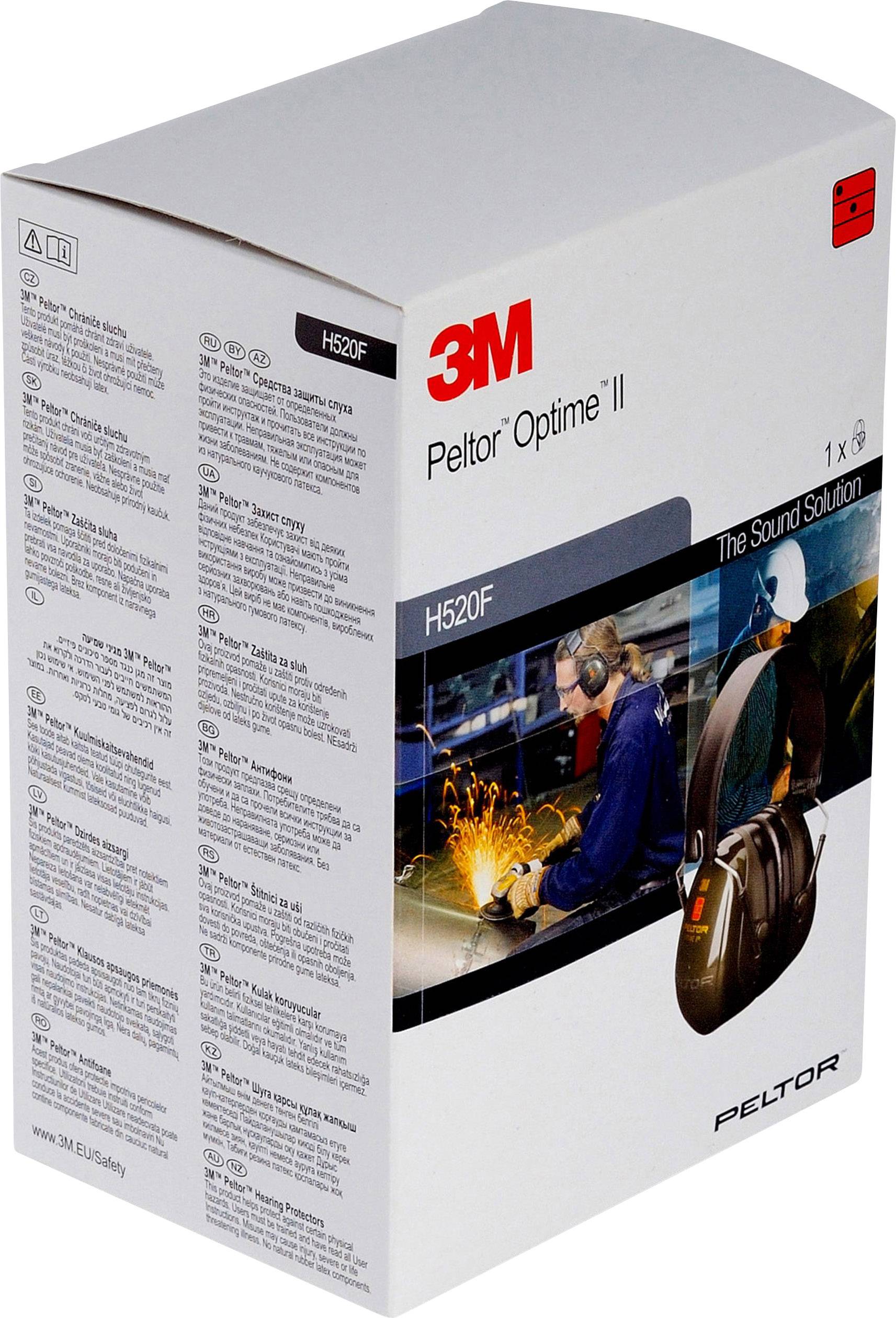 3M Peltor Optime II H520F Kapselgehörschutz 30 dB EN 352-1, EN 352-3:2002 1St.