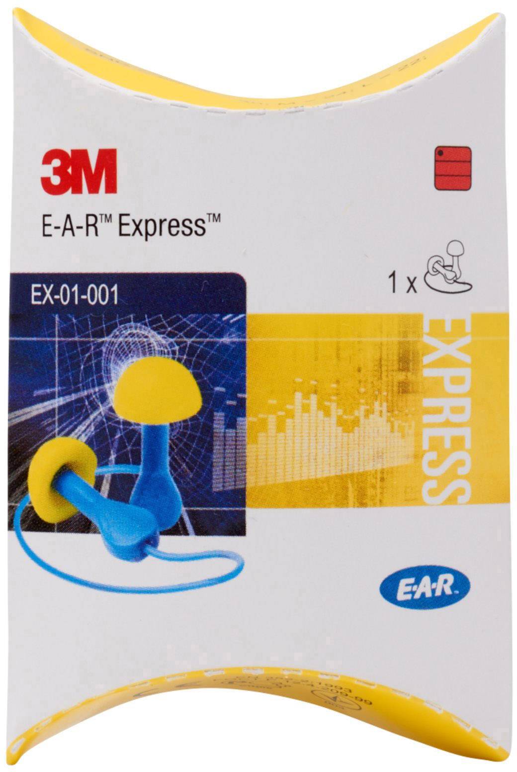 3M EAR EX01001 Gehörschutzstöpsel 28 dB mehrweg EN 352-2 1 Paar