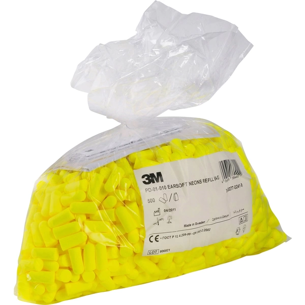 3M EAR PD01010 Gehörschutzstöpsel Nachfüllpackung 34 dB einweg EN 352-2 500 Paar 3M EAR PD01010 Gehörschutzstöpsel Nachfüllpackung 34 dB einweg EN 352-2 500 Paar