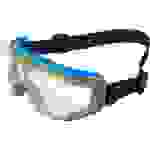 3M Goggle Gear 500 GG501NSGAF-BLU Vollsichtbrille mit Antibeschlag-Schutz Blau, Grau EN 166 DIN 166