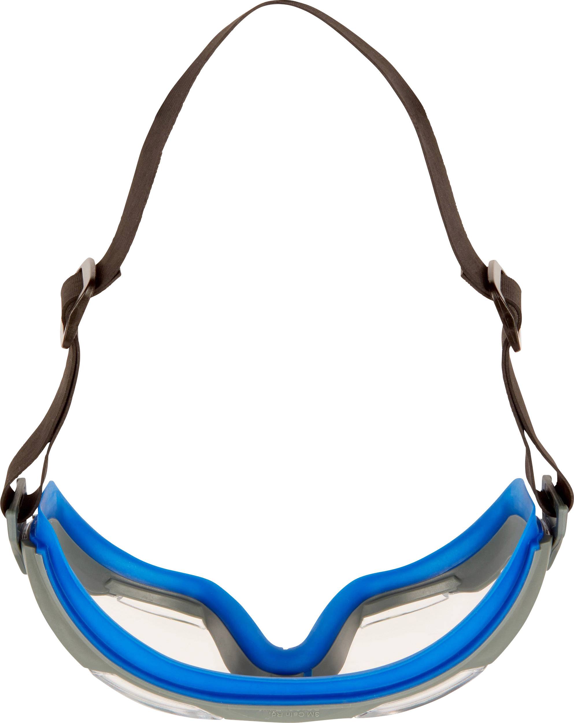 3M Goggle Gear 500 GG501NSGAF-BLU Vollsichtbrille mit Antibeschlag-Schutz Blau, Grau EN 166 DIN 166