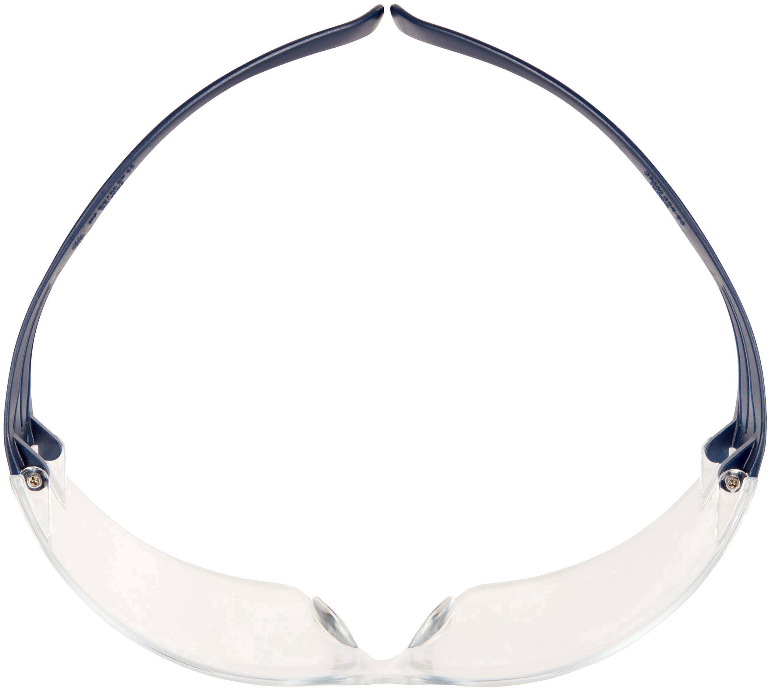 3M SecureFit SF201SGAF-BLU Schutzbrille mit Antibeschlag-Schutz Blau EN 166 DIN 166