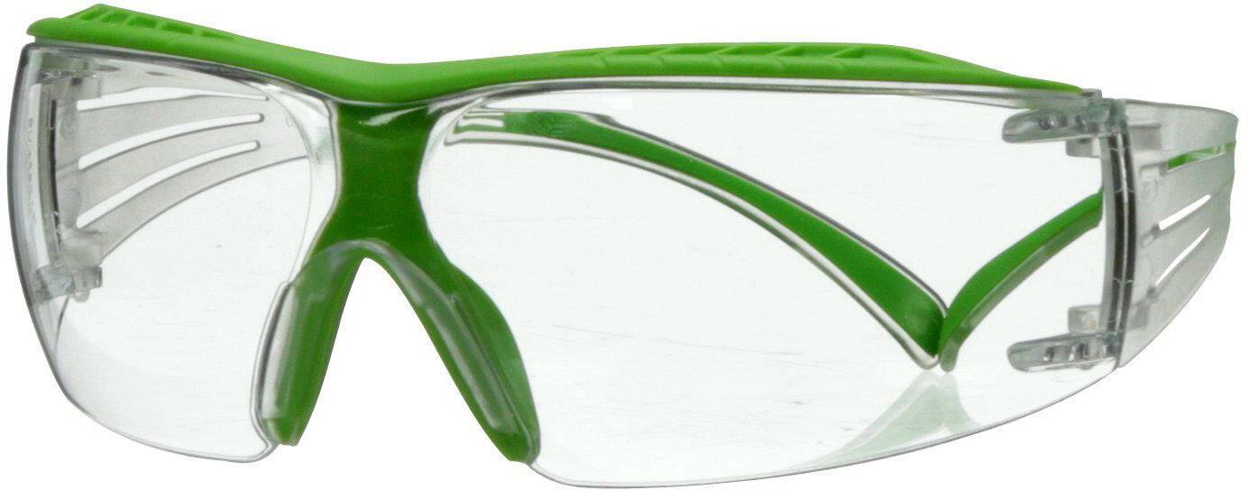 3M SecureFit SF401XSGAF-GRN Schutzbrille mit Antibeschlag-Schutz Grün