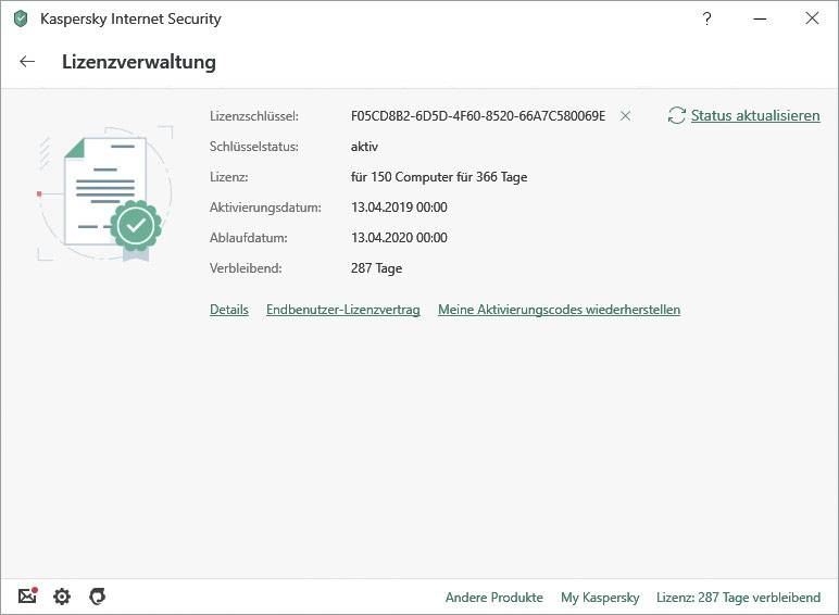 Kaspersky Internet Security + Android Security (Code in a Box) Vollversion, 1 Lizenz Windows, Android, Mac Antivirus
