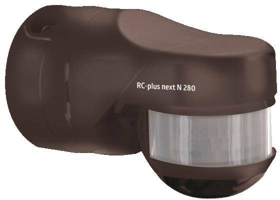 B.E.G. Brück 93344 Aufbau, Aufputz Bewegungsmelder 280° Relais Braun IP54