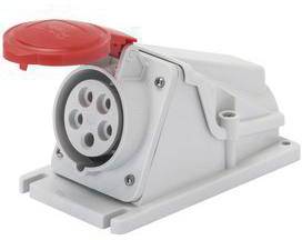 Gewiss GW62493 GW62493 CEE Wandsteckdose 32A 5polig 380 V, 415V 1St.