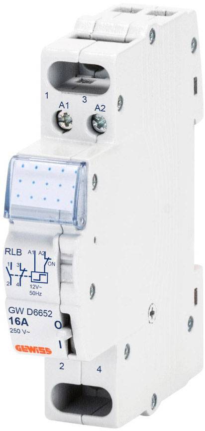 Stromstoß-Schalter Hutschiene Gewiss 1 Schließer 230 V 6 St.