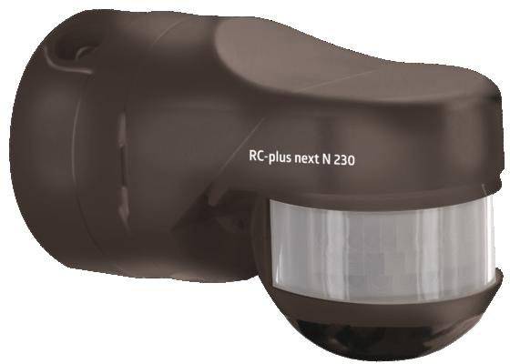 B.E.G. Brück 93334 Aufputz, Aufbau Bewegungsmelder 230° Relais Braun IP54