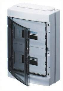 Gewiss GW40123 GW40123 Kleinverteiler Aufbau, Aufputz Anzahl Teilungen = 12 Inhalt 1St.