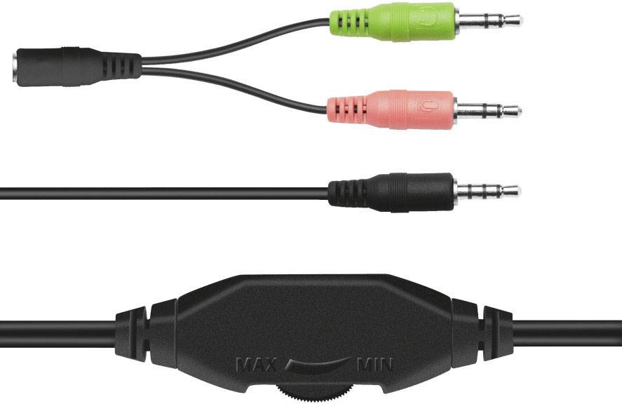 Trust ILUX Headset 3.5mm Klinke Stereo On Ear