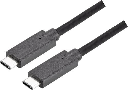 Bachmann USB Kabel USB 3.2 Gen1 (USB 3.0 USB 3.1 Gen1) USB C™ Stecker, USB C™ Stecker 50.00cm  - Onlineshop Voelkner