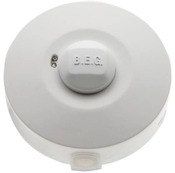 B.E.G. Brück 94402 Aufputz HF-Bewegungsmelder 360° Relais Weiß IP20