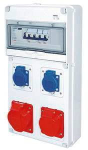 Gewiss CEE Stromverteiler AS05071 AS05071 400 V