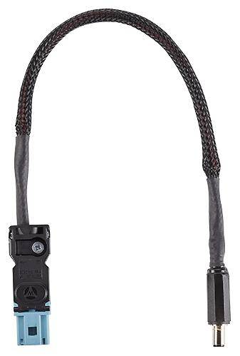 Bachmann 149.0001 Strom Anschlusskabel Schwarz 45.00cm