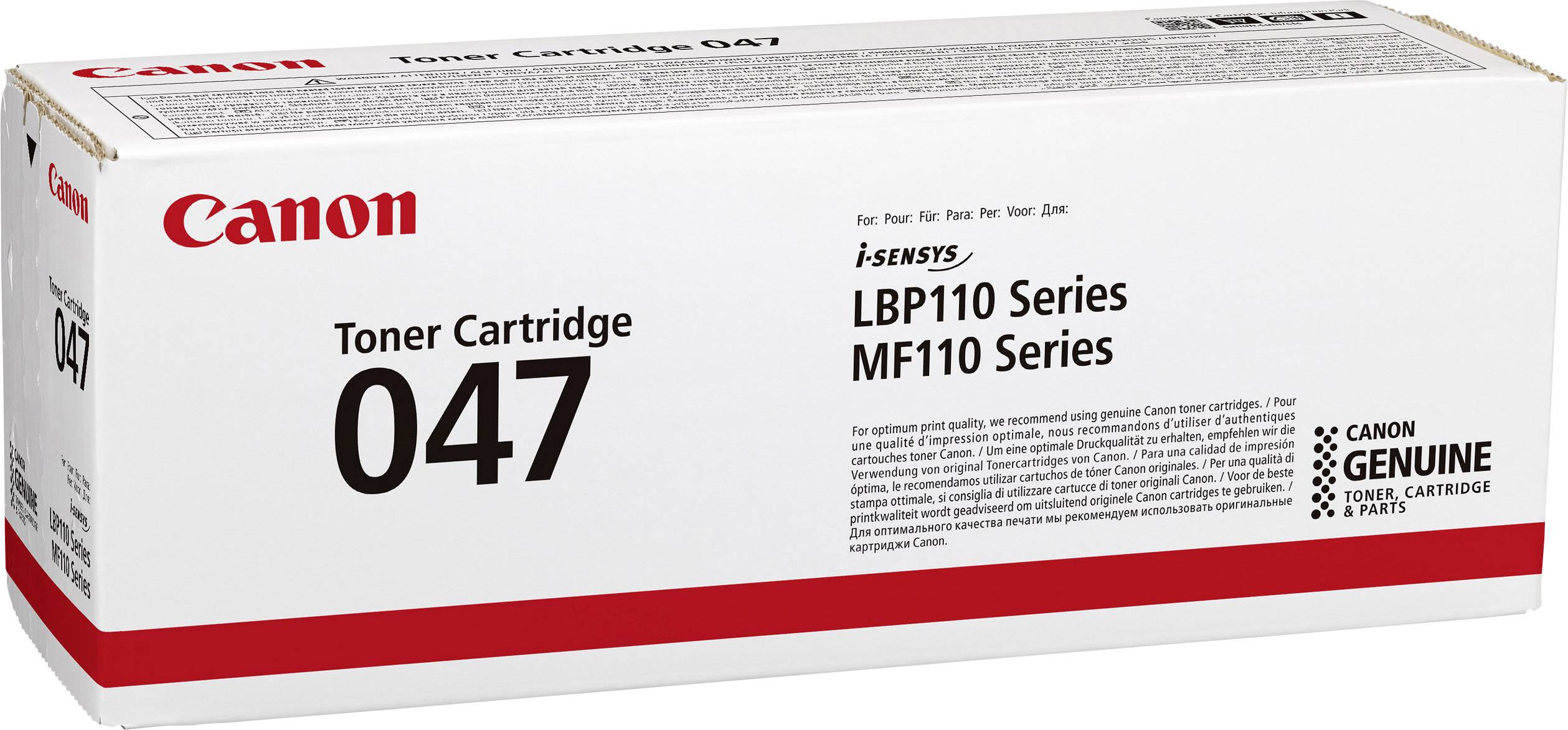 Canon Toner 047 Original Schwarz 1600 Seiten 2164C002