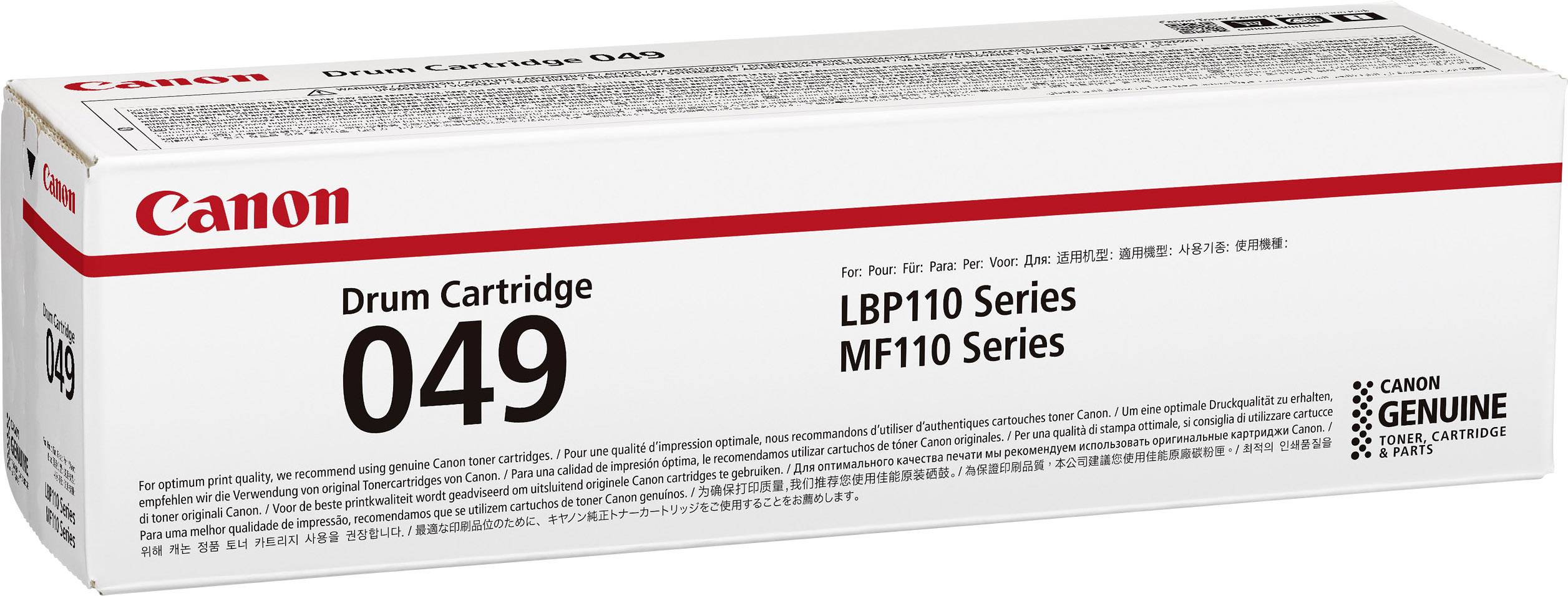 Canon Trommel 049 Original Schwarz 12000 Seiten 2165C001