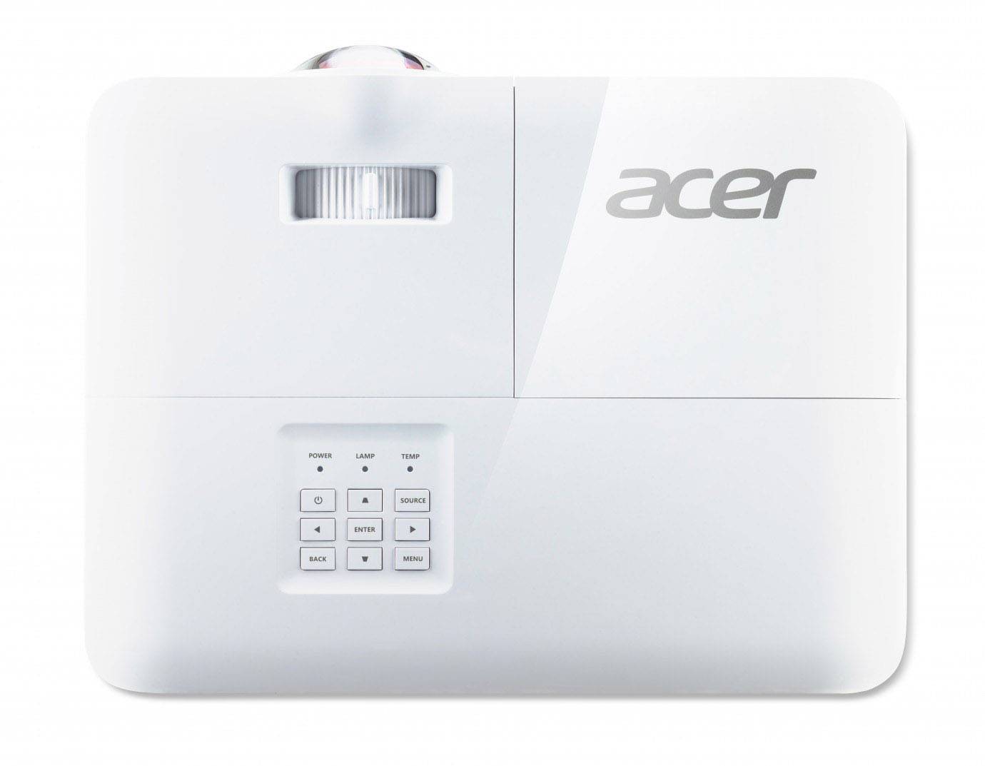 Acer Beamer S1386WH DLP 3600 lm 1280 x 800 WXGA Integrierter Lautsprecher