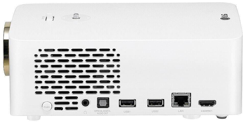 LG Electronics Beamer HF60LS DLP Helligkeit: 1400lm 1920 x 1080 HDTV 150000 : 1 Weiß