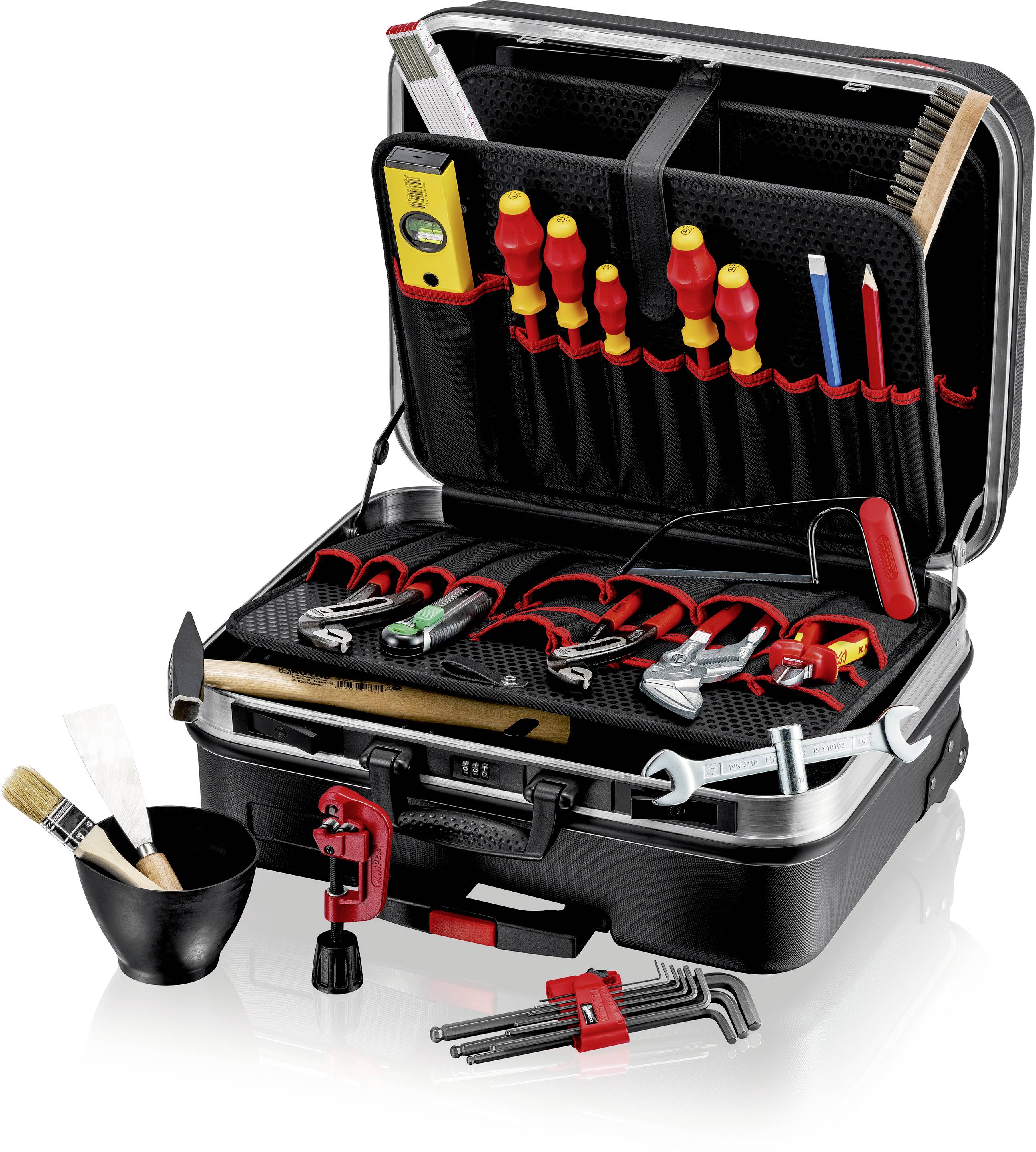 Knipex 00 21 06 HK S Werkzeugkoffer bestückt