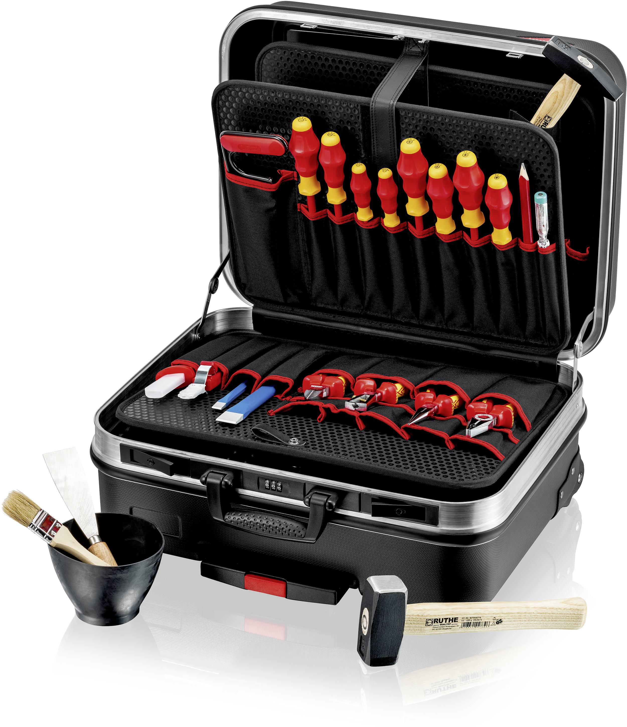 Knipex 00 21 06 HL S Werkzeugkoffer bestückt