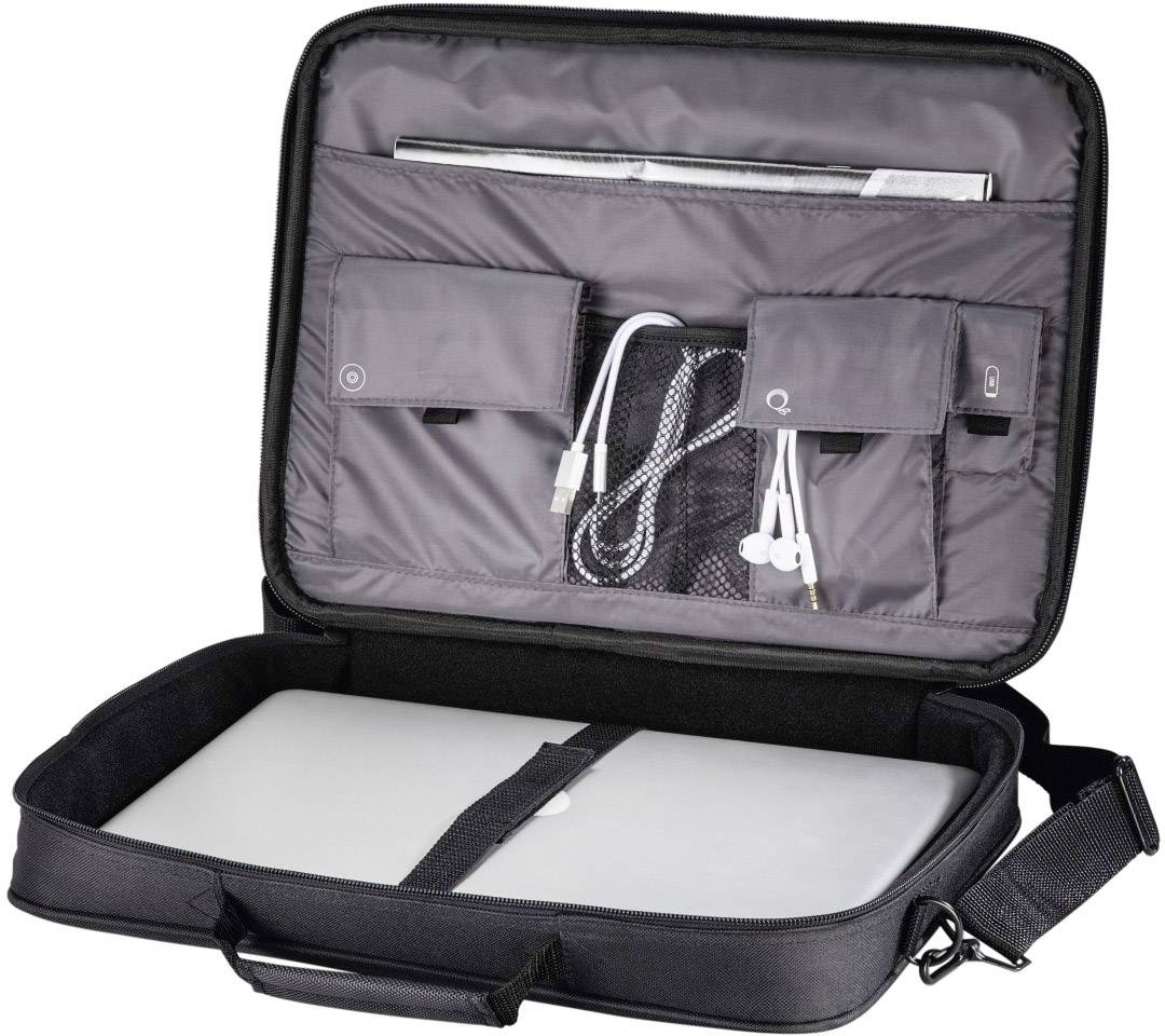 Hama Notebook Tasche Bordeaux Passend für maximal: 39,6cm (15,6") Schwarz