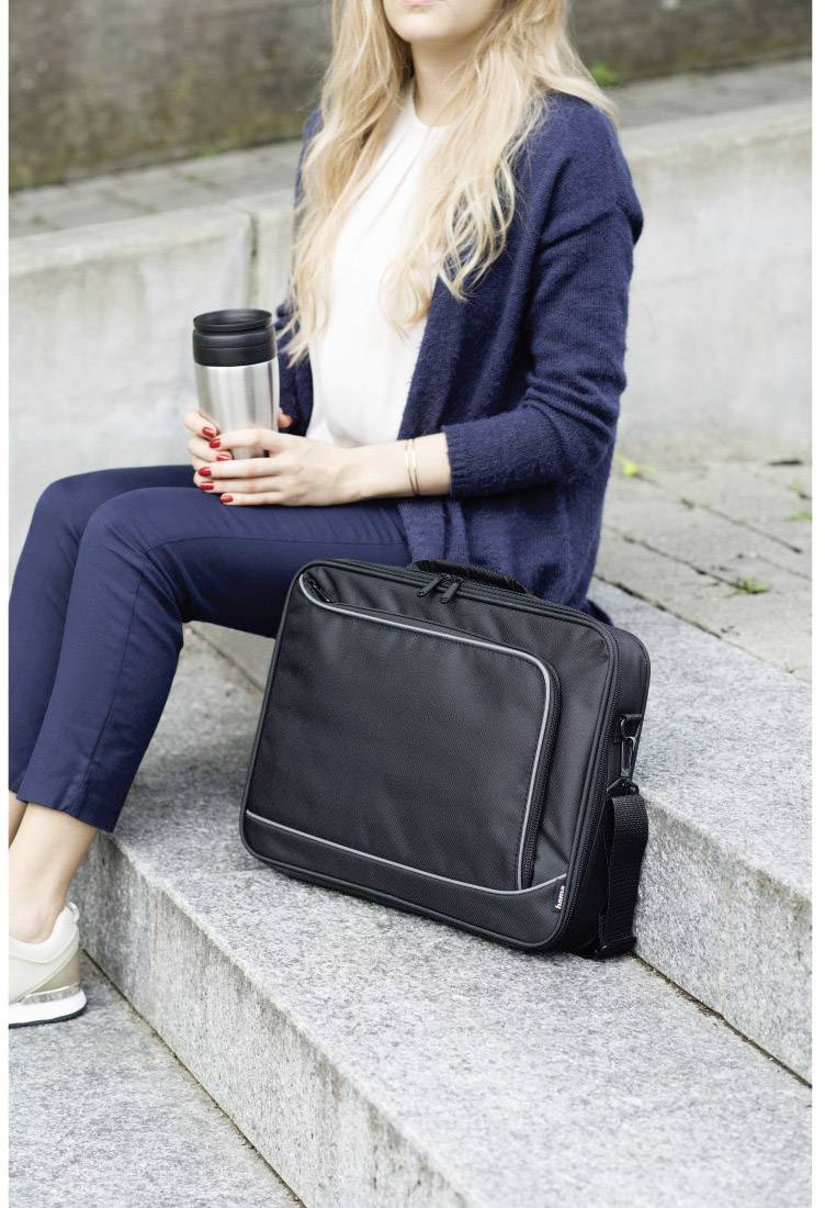 Hama Notebook Tasche Bordeaux Passend für maximal: 39,6cm (15,6") Schwarz