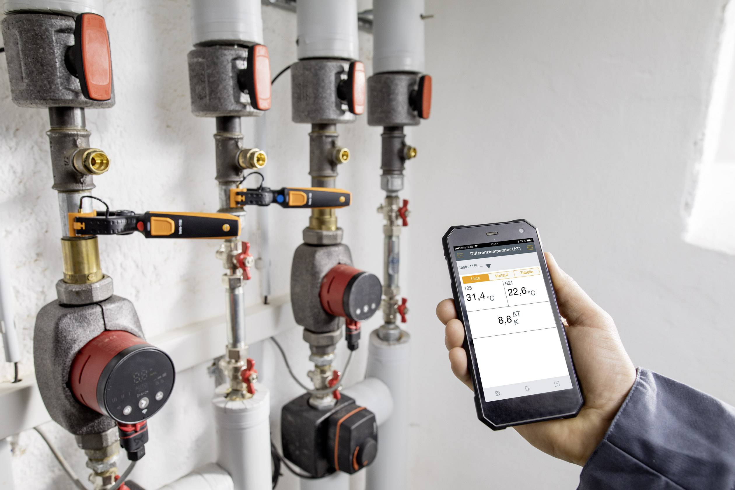 Testo 115i Temperatur-Messgerät -40 - +150°C