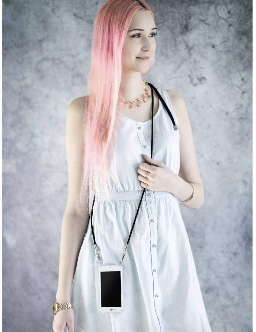 Hama Cross-Body-Handy-Kette Softcase-Kette Apple iPhone X, iPhone XS Transparent