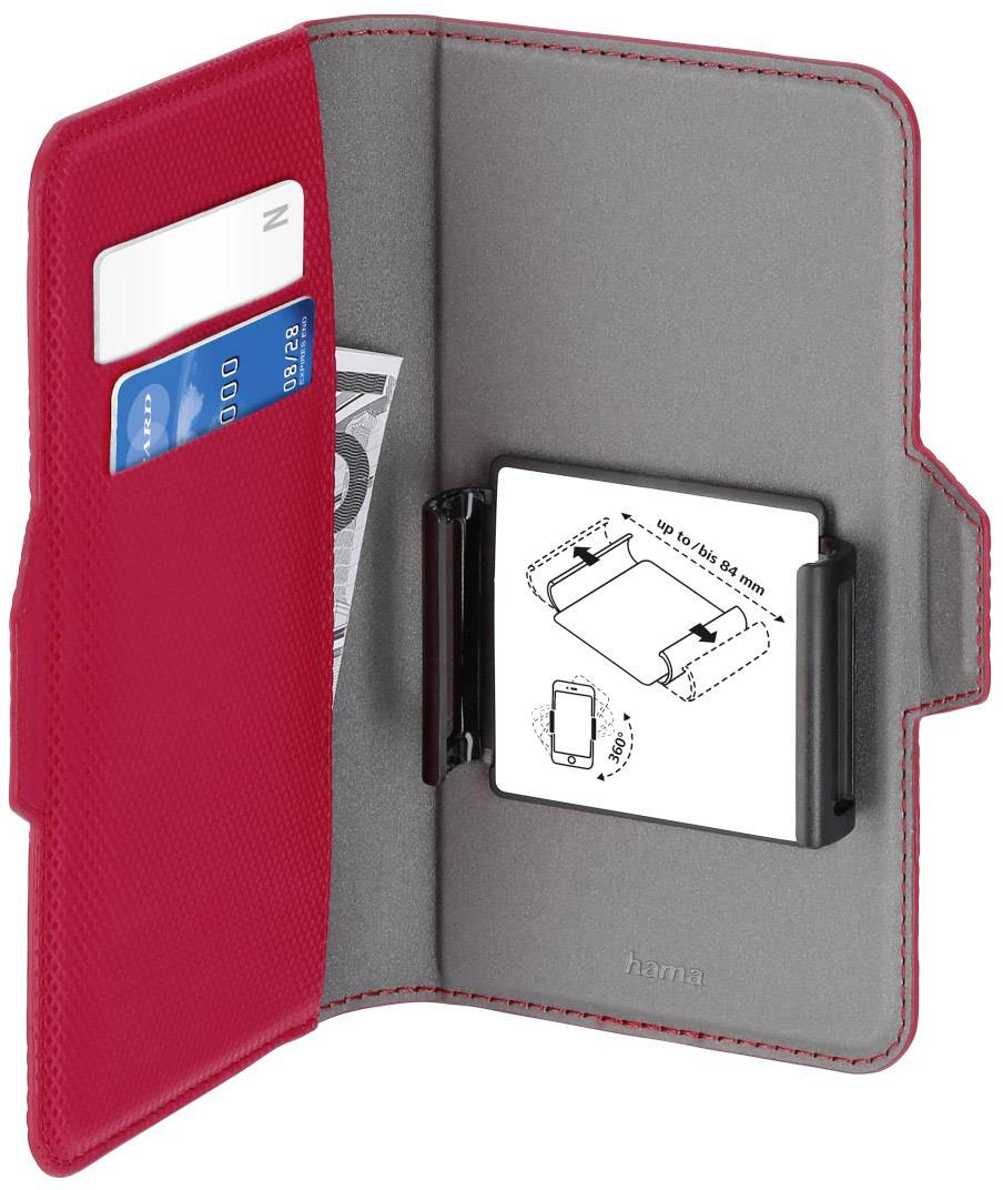 Hama Smart Move-Rainbow Booklet Universal Universal Rot 00186650