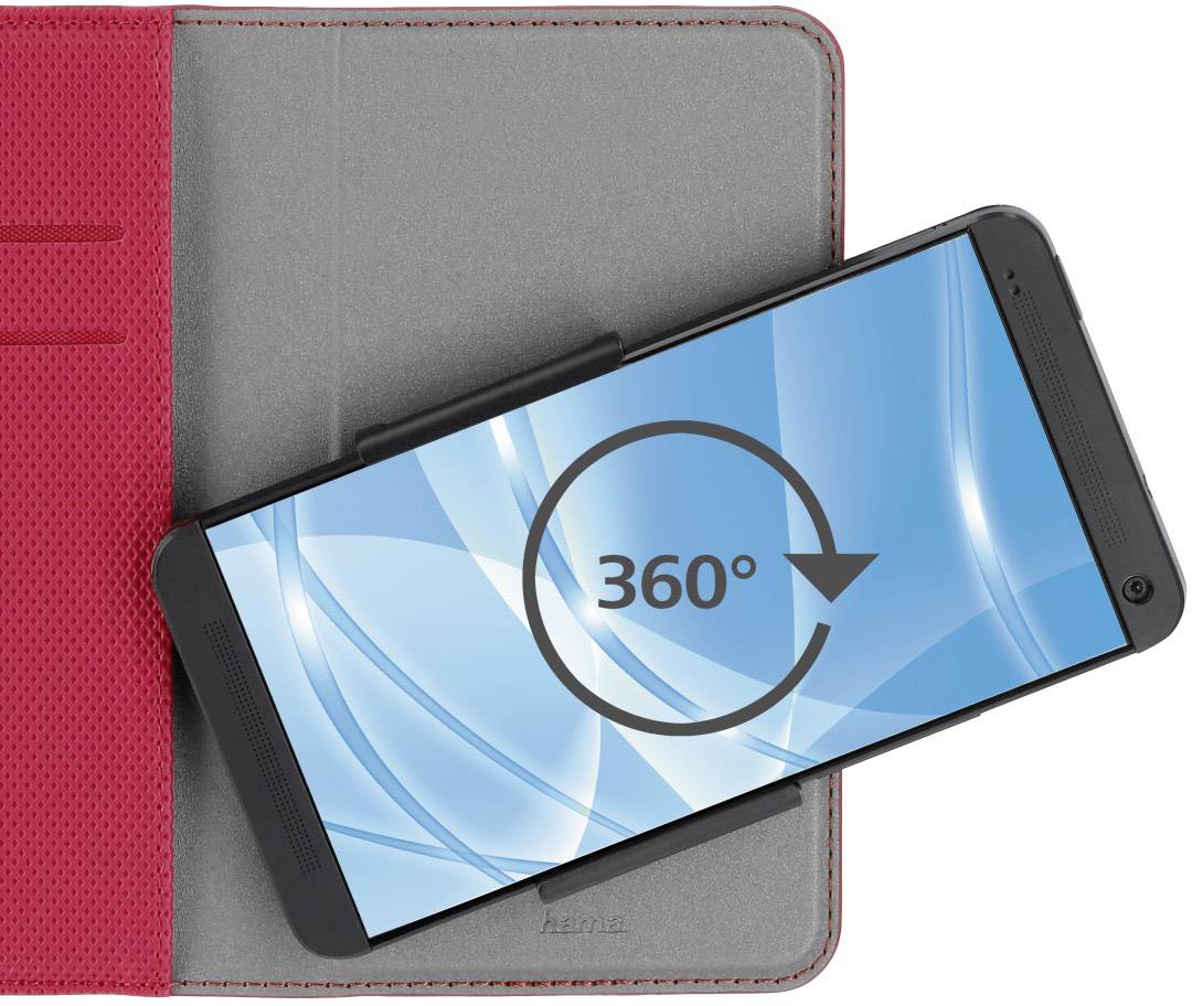 Hama Smart Move-Rainbow Booklet Universal Universal Rot 00186650