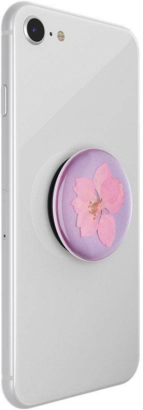 POPSOCKETS PopGrip Premium Handy Ständer Blumen, Pink