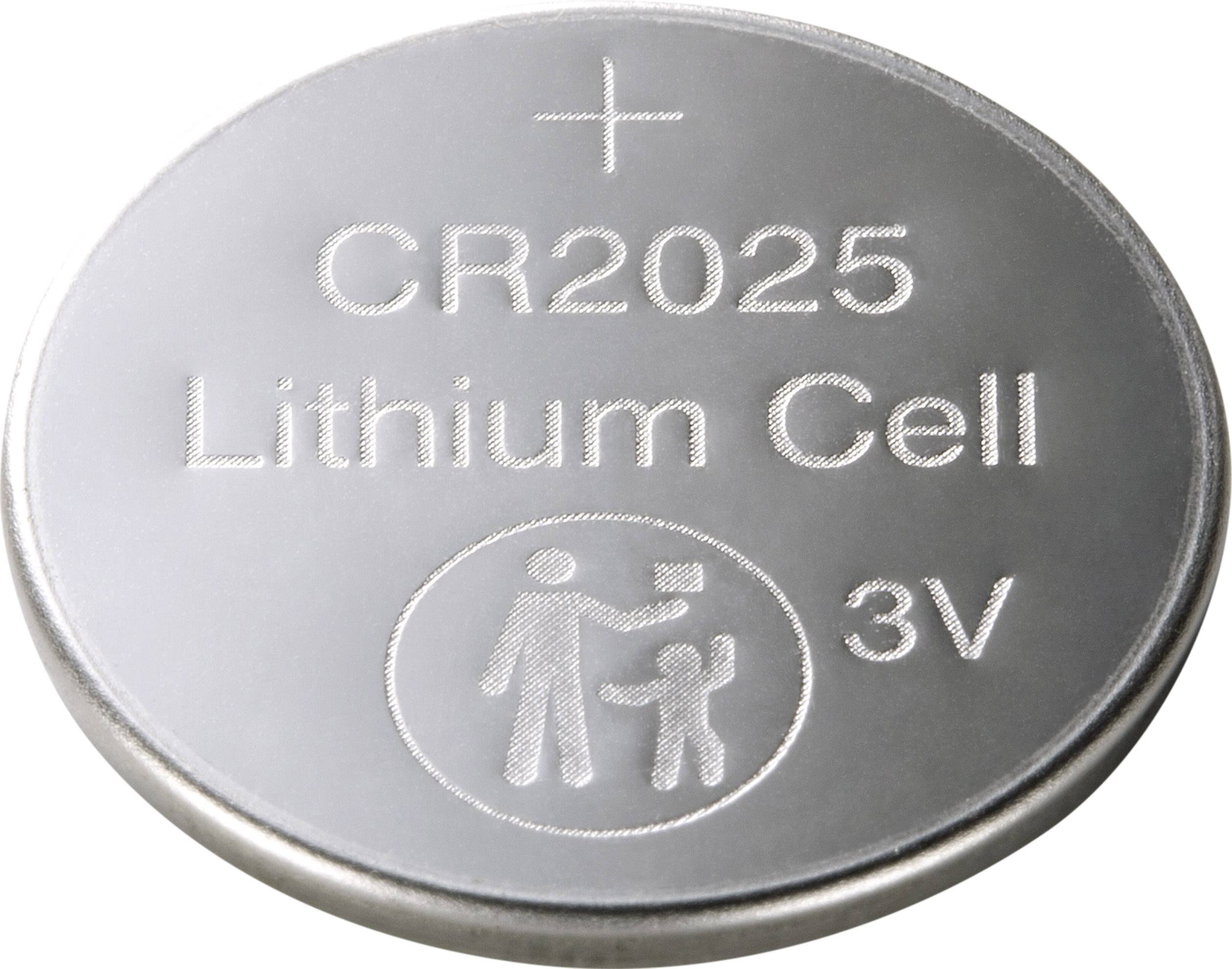 Basetech Knopfzelle CR 2025 3 V 4 St. 160 mAh Lithium