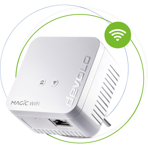 Devolo Magic 1 WiFi mini Powerline WLAN Erweiterungsadapter 8559 EU Powerline, WLAN 1200 MBit/s