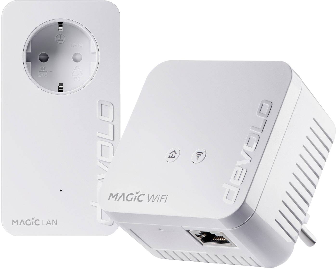 Devolo Magic 1 WiFi mini Starter Kit Powerline WLAN Network Kit 8561 DE, AT Powerline, WLAN 1200 MB