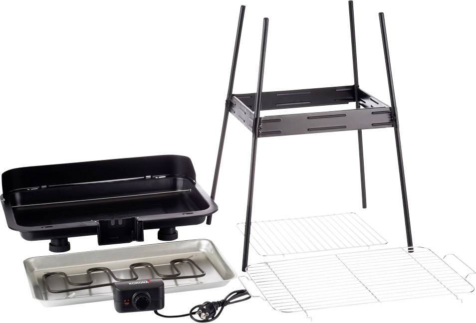 Korona 46220 Barbecue Elektro Standgrill Schwarz