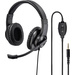 Hama Computer Over Ear Headset kabelgebunden Stereo Schwarz Lautstärkeregelung, Mikrofon-Stummschal