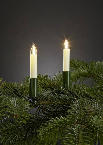 Hellum 802061 Weihnachtsbaum-Beleuchtung Innen netzbetrieben Anzahl Leuchtmittel 20 LED Warmweiß Be