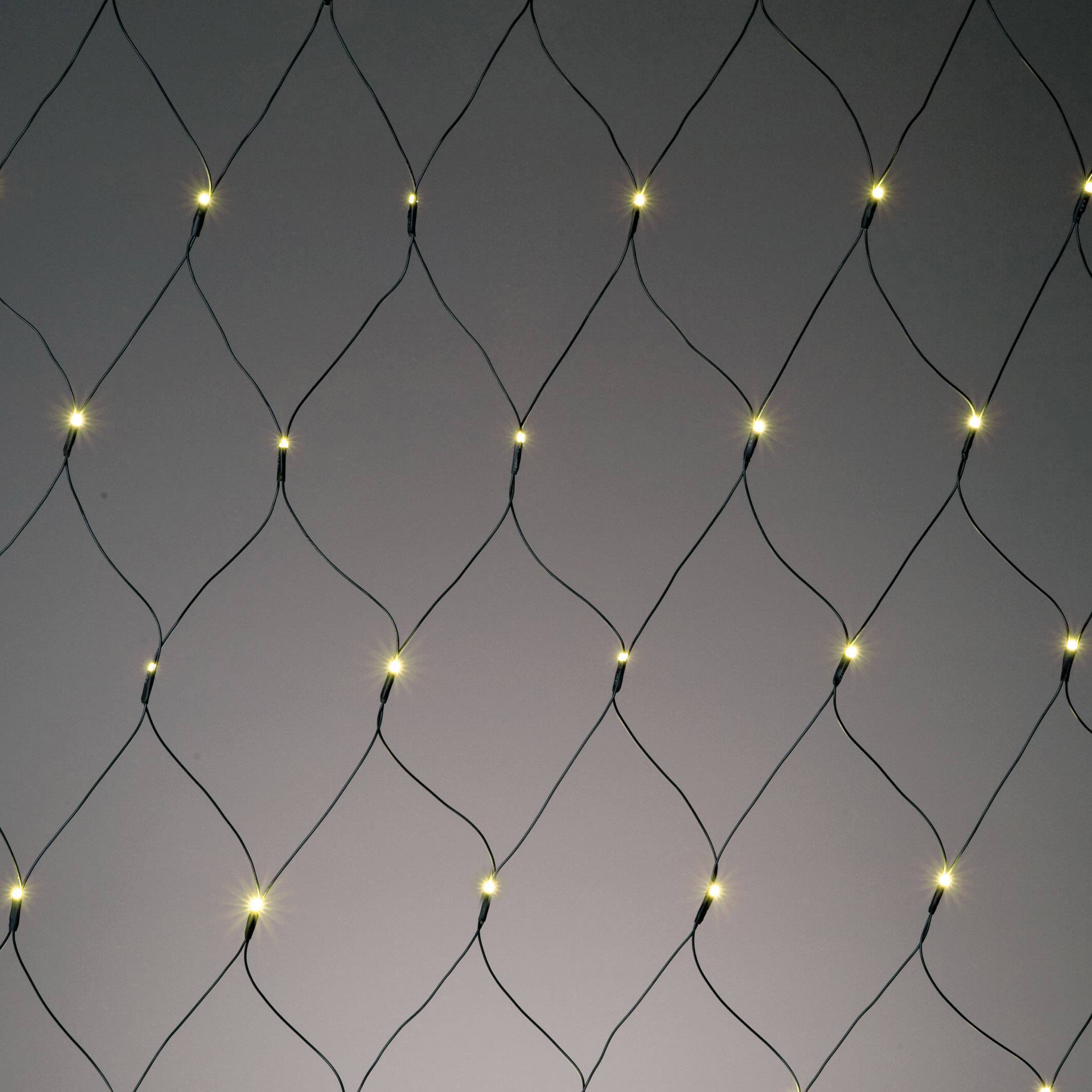 Hellum Lichternetz Außen 160 LED Warmweiß (L x B) 2 m x 2 m