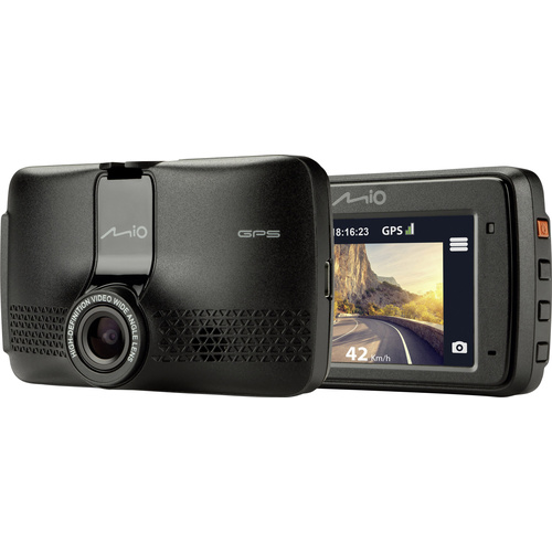 MIO MIVUE 731 Dashcam mit GPS Blickwinkel horizontal max.=130 ° Display, Auffahrwarner