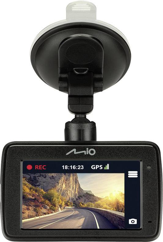 MIO MIVUE 731 Dashcam mit GPS Blickwinkel horizontal max.=130° Display, Auffahrwarner
