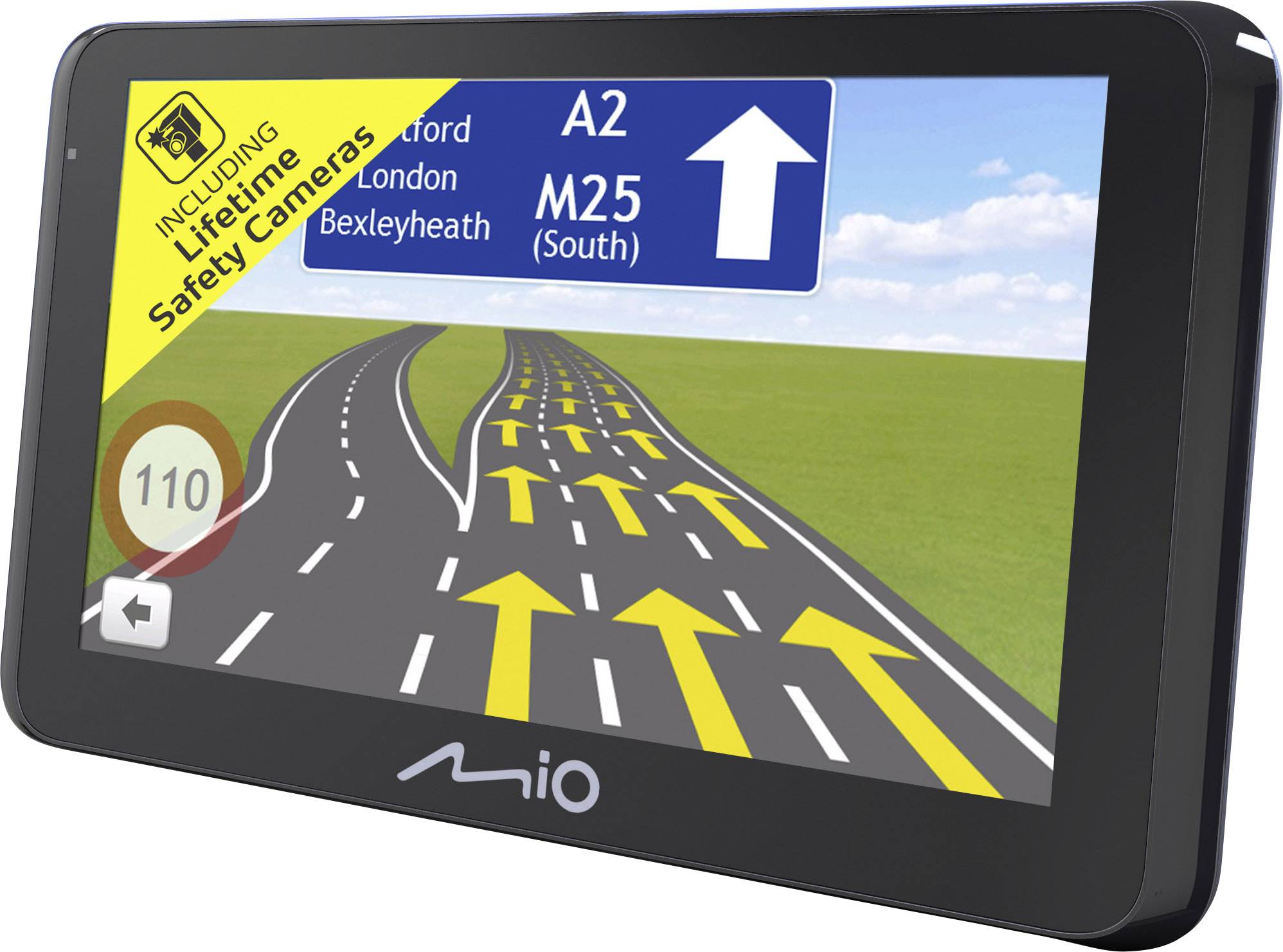 MIO SPIRIT 8500LM Navi 15.7cm 6.2 Zoll Westeuropa, Osteuropa