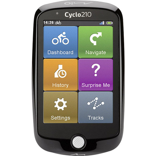 MIO CYCLO 210 Fahrrad-Navi Fahrrad Europa spritzwassergeschützt, GPS