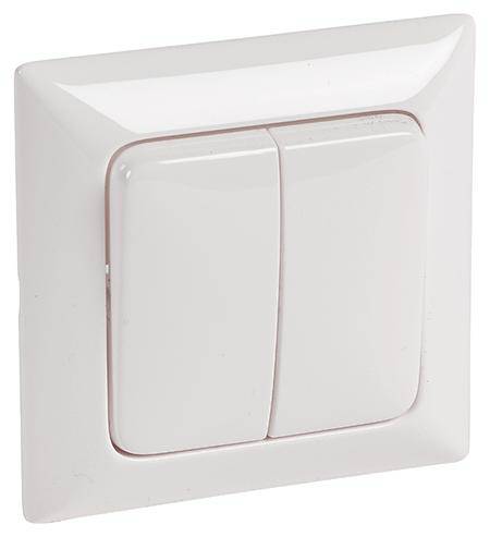 Legrand Abdeckung Galea / Pro21 Weiß 776162 1St.