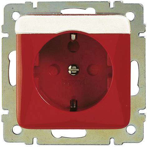 Legrand Steckdose Galea / Pro21 Rot 776230 1St.