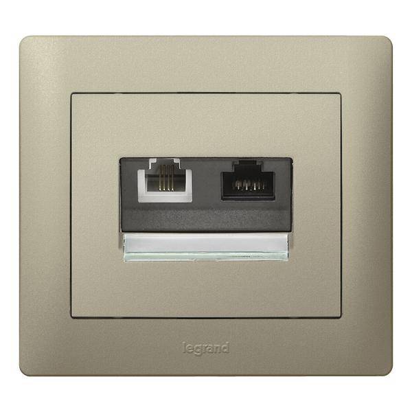 Legrand Abdeckung Galea / Pro21 Titan 771475 1St.