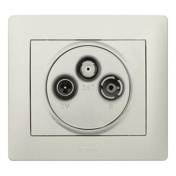 Legrand Abdeckung Galea / Pro21 Creme-Weiß 771573 1St.