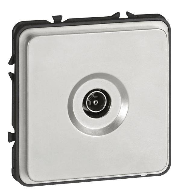 Legrand TV-, SAT-Steckdose Soliroc Silber 077882 1St.