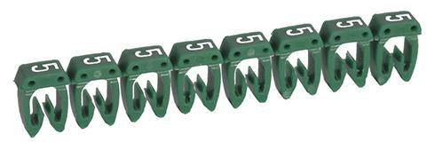 Legrand 038215 Kennzeichnungsclip Aufdruck 5 Außendurchmesser-Bereich 2 bis 3.20mm 038215