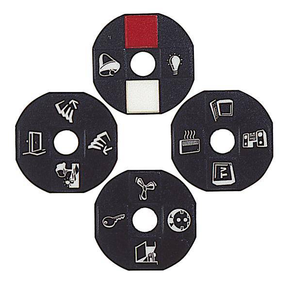 Legrand Beschriftungsfeld Galea / Pro21 Rot 775800 1St.