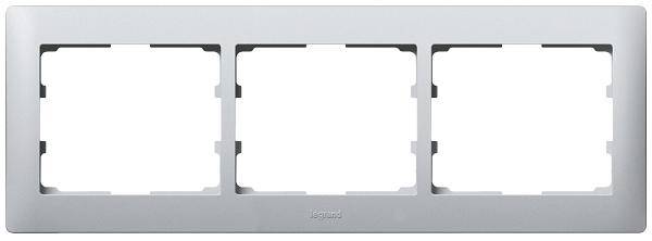 Legrand Rahmen Galea / Pro21 Aluminium 771303 1St.